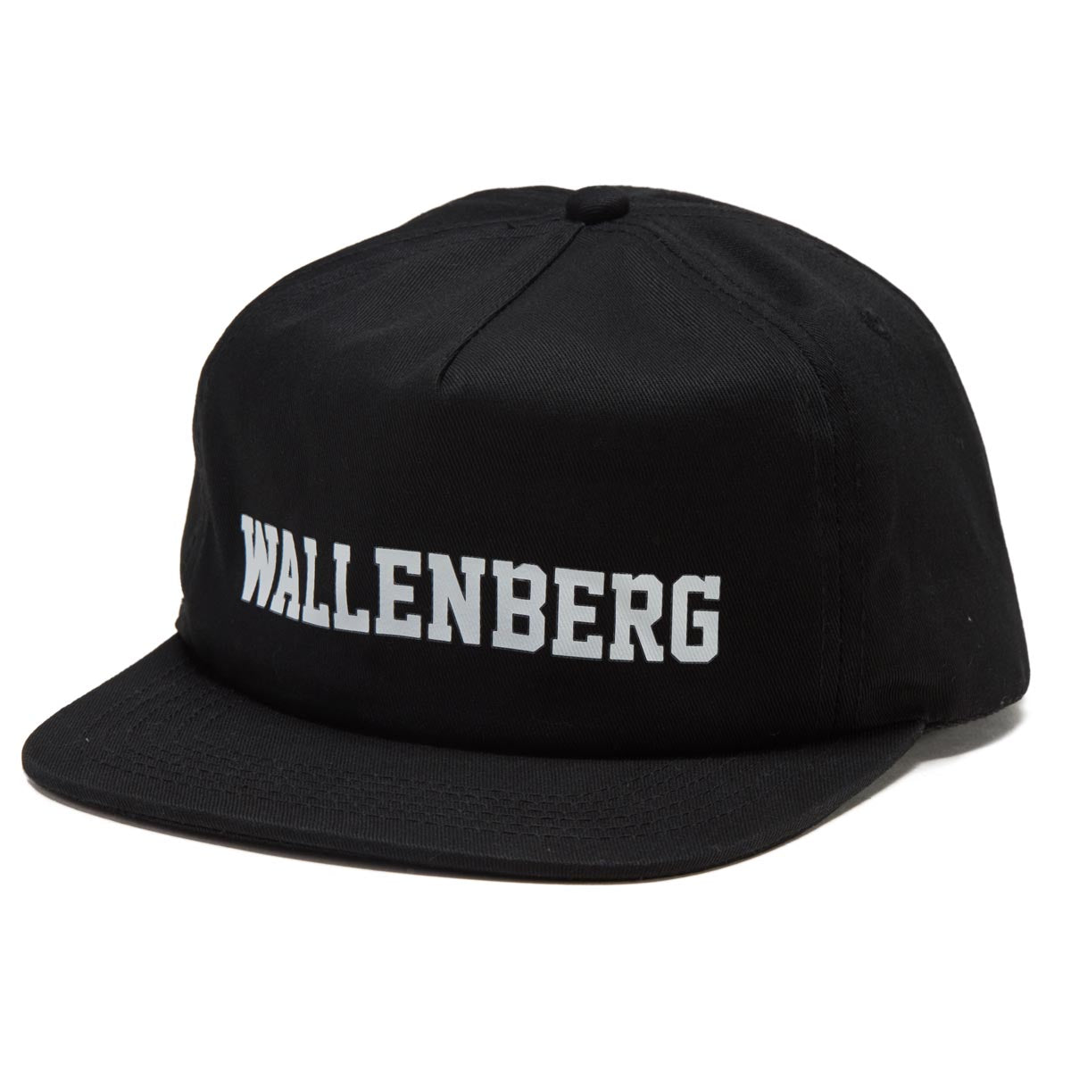 Thrasher Wallenberg Snapback Hat - Black image 1