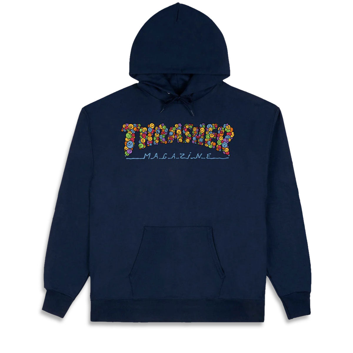 Thrasher Smile By Spanky Hoodie - Navy image 1