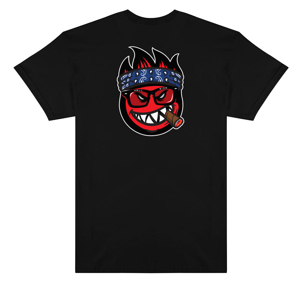 Thrasher x Spitfire Big Head Jake T-Shirt - Black image 1