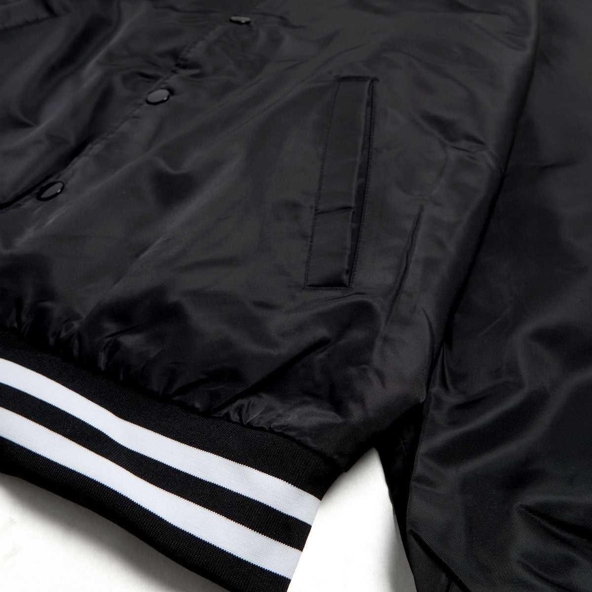 Thrasher Mag Logo Dugout Jacket - Black/White image 4