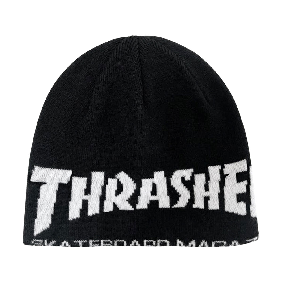 Thrasher Skate Mag Skully Beanie - Black image 1