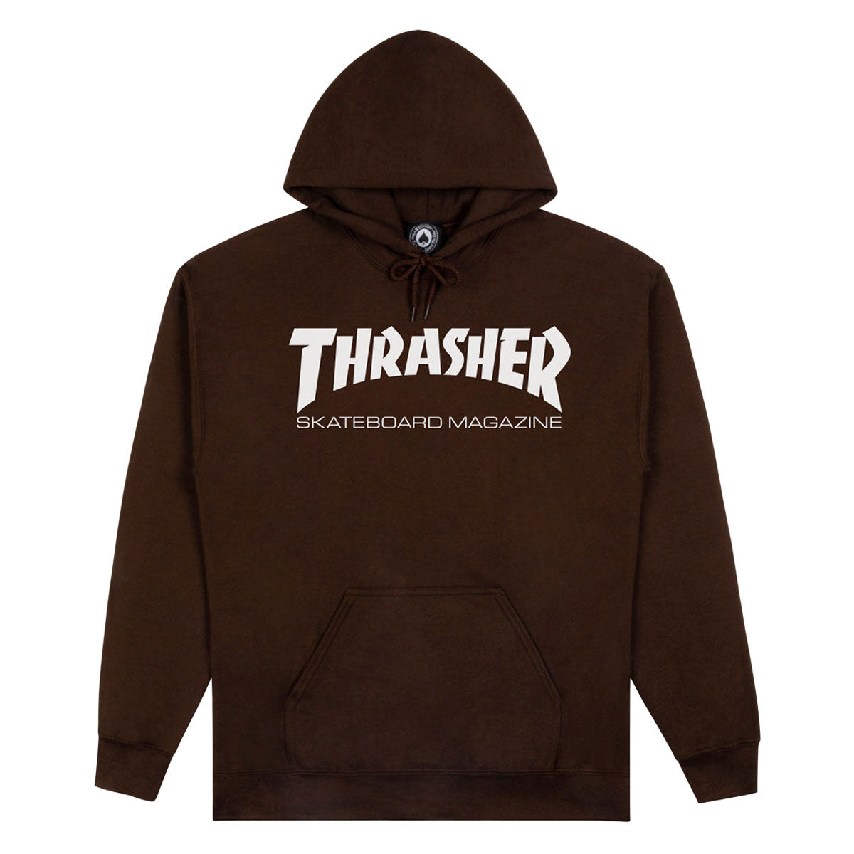 Thrasher Skate Mag Hoodie - Dark Chocolate/White image 1