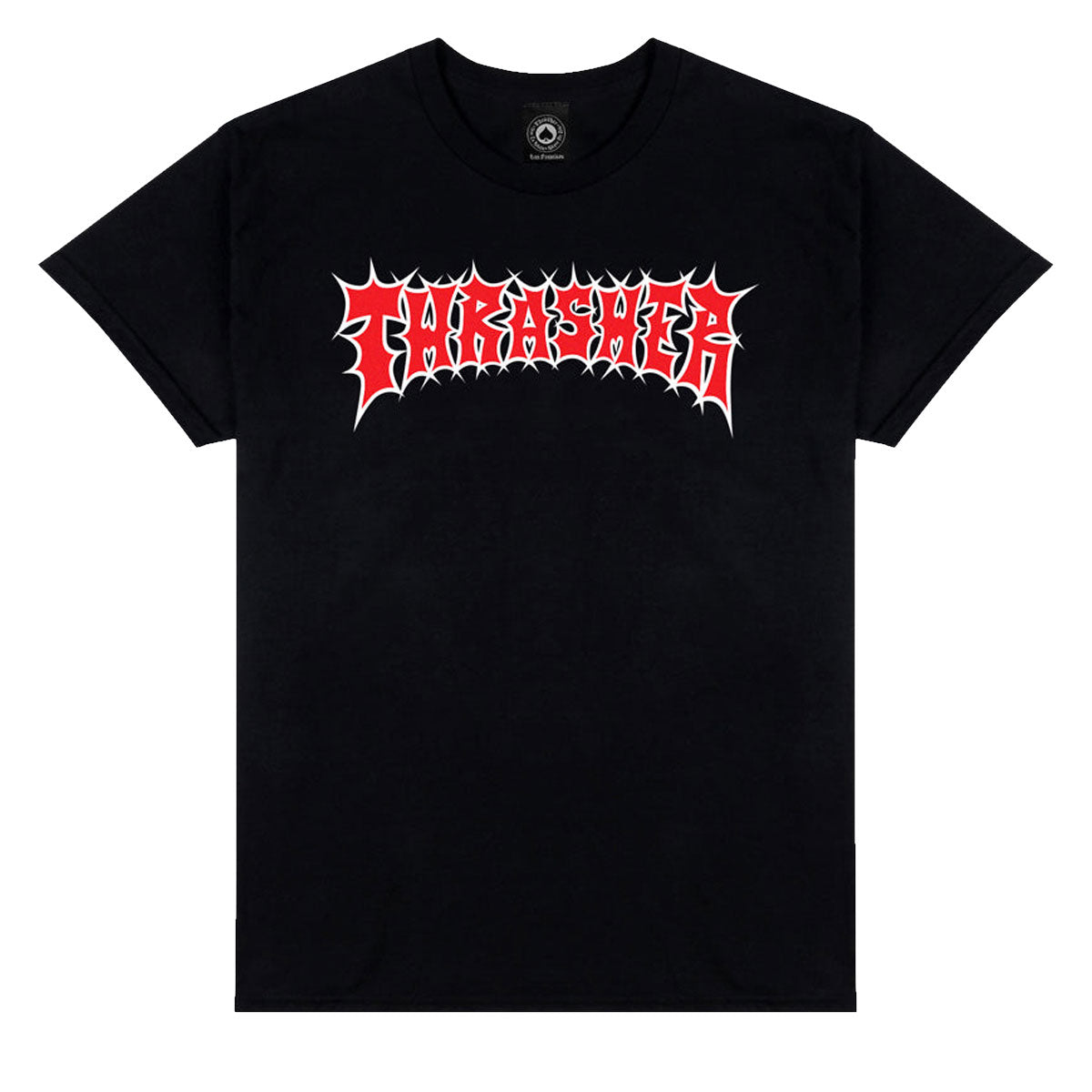 Thrasher Spikey T-Shirt - Black image 1