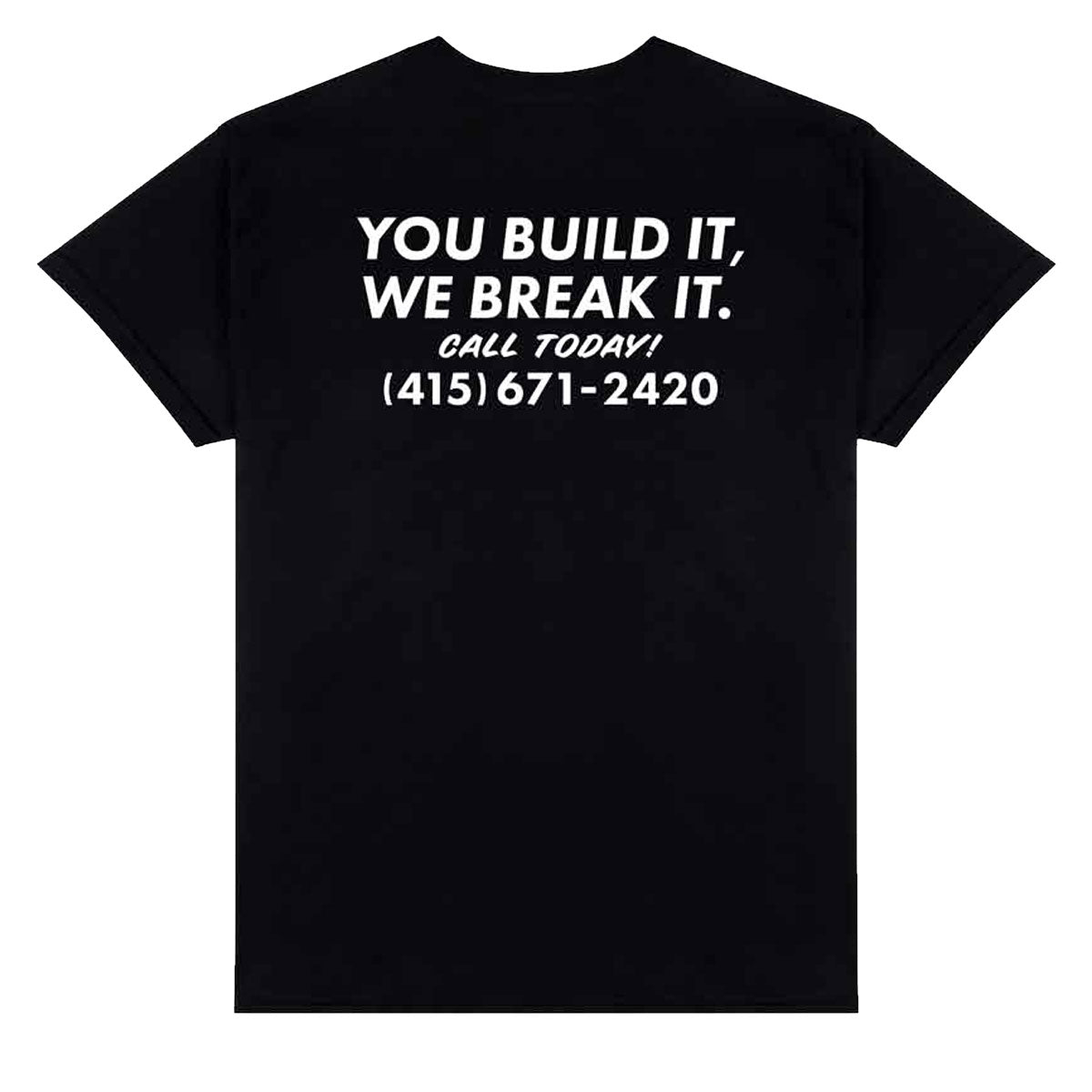 Thrasher Destruction T-Shirt - Black image 2