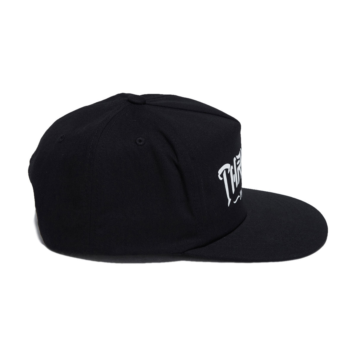Thrasher Thrash & Destroy Snapback Hat - Black image 4