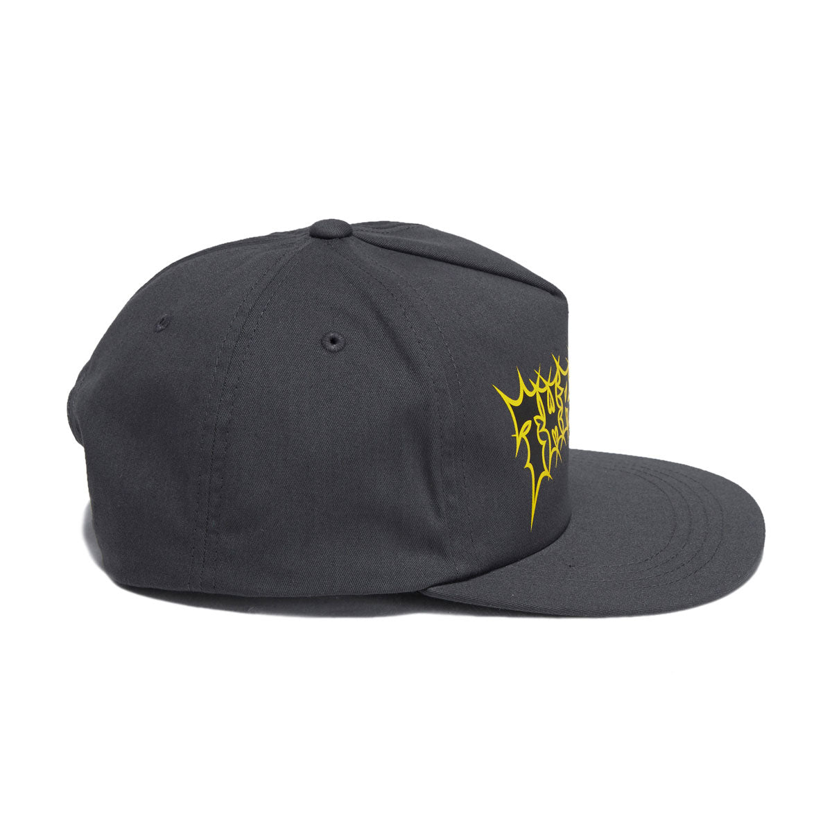 Thrasher Spikey Snapback Hat - Charcoal image 4