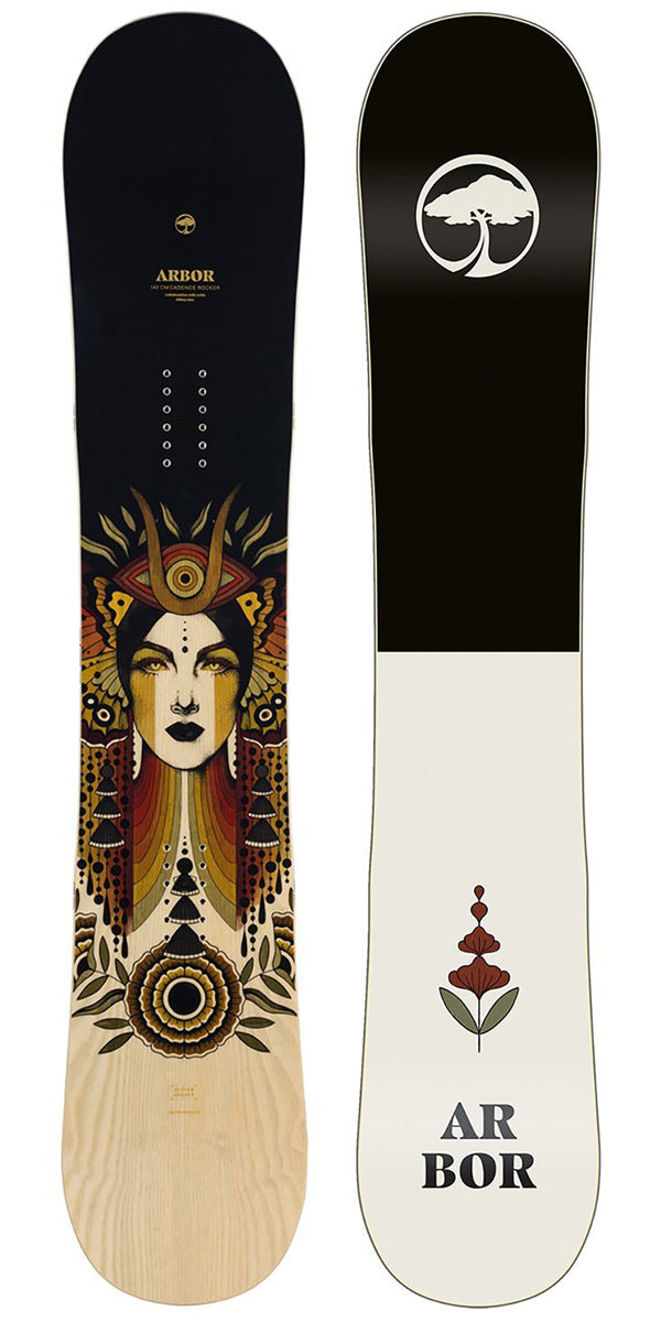 Arbor Womens Cadence Rocker 2024 Snowboard image 1