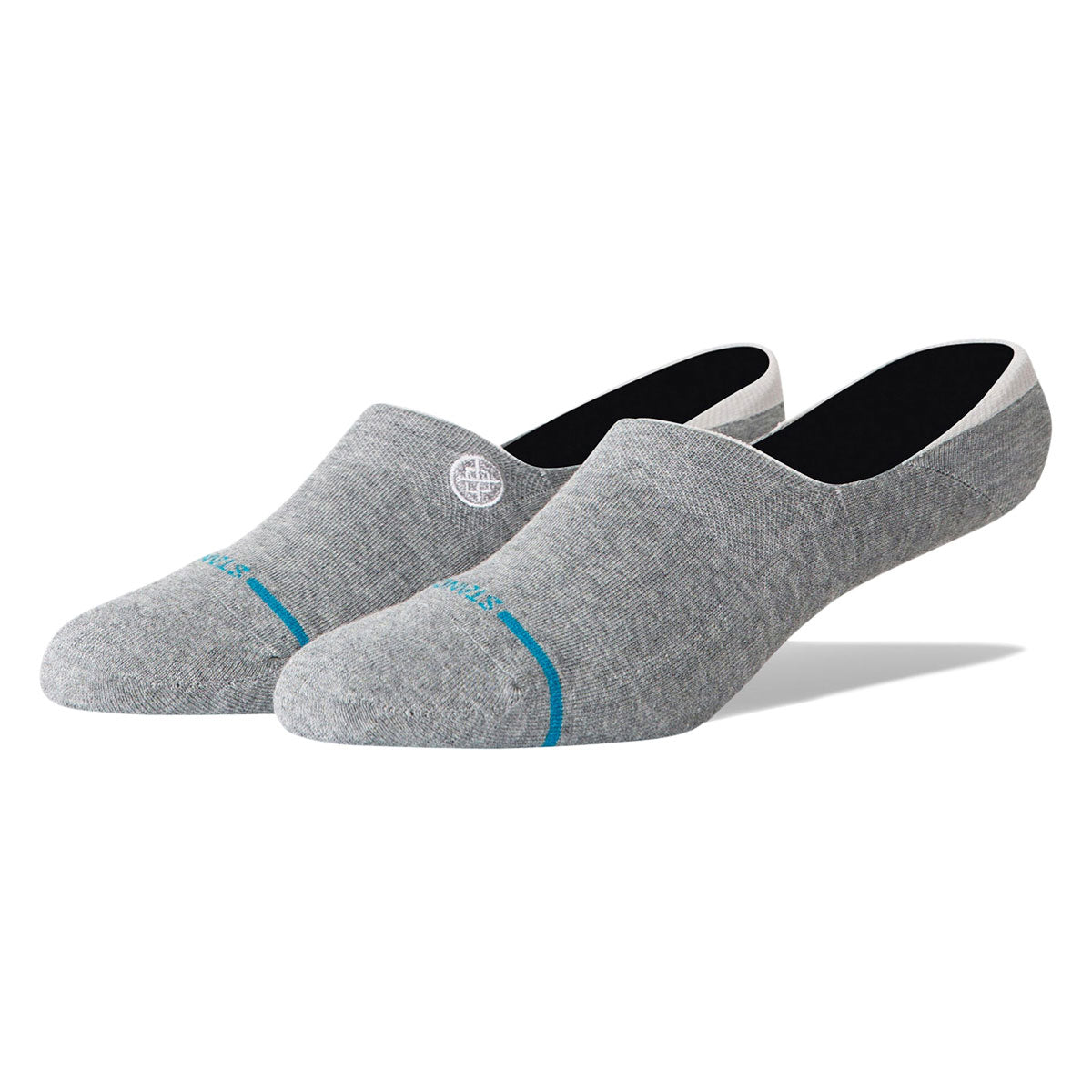 Stance Icon No Show Socks - Heather Grey image 1