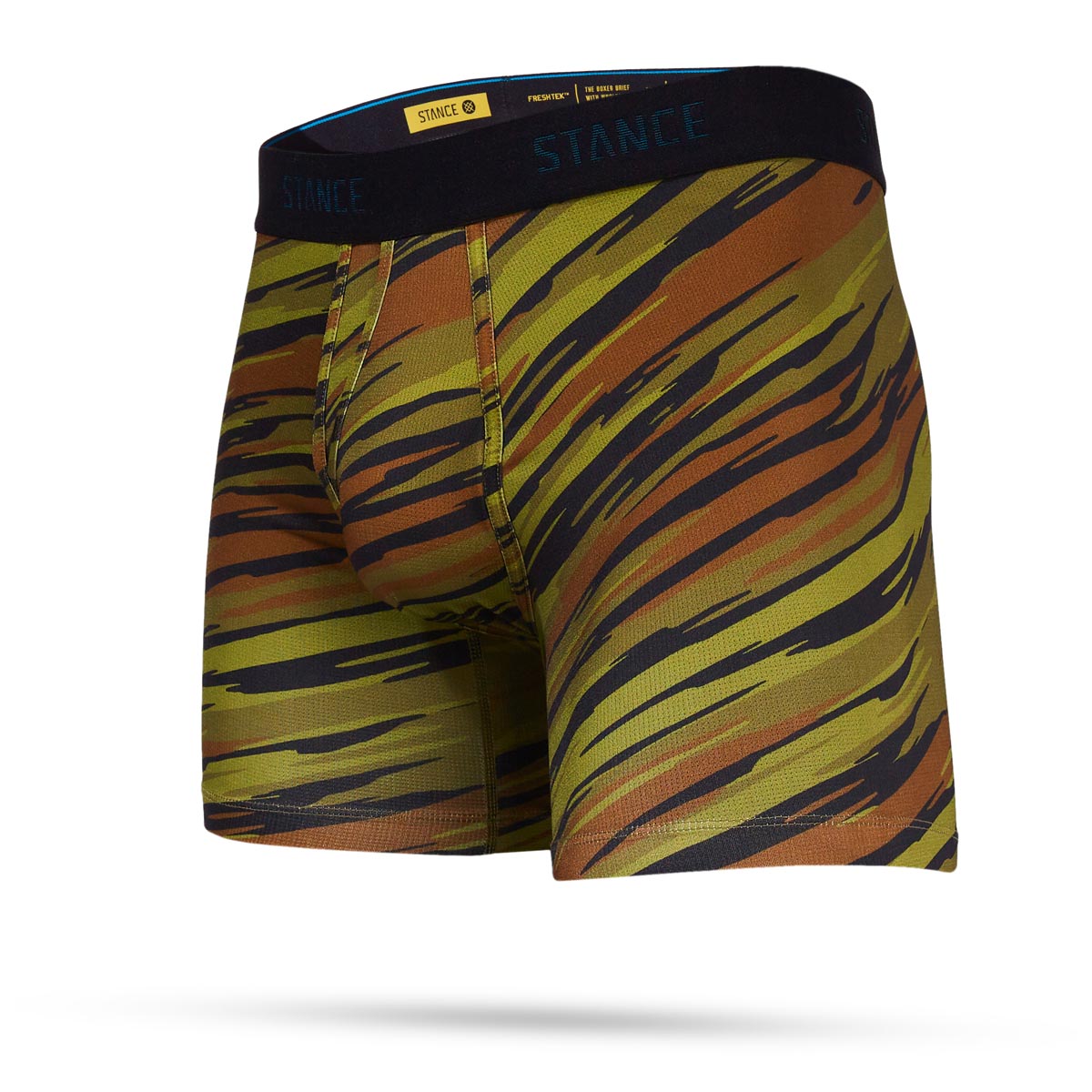 Stance Slant Wholester Boxer Brief - Green Camo image 1