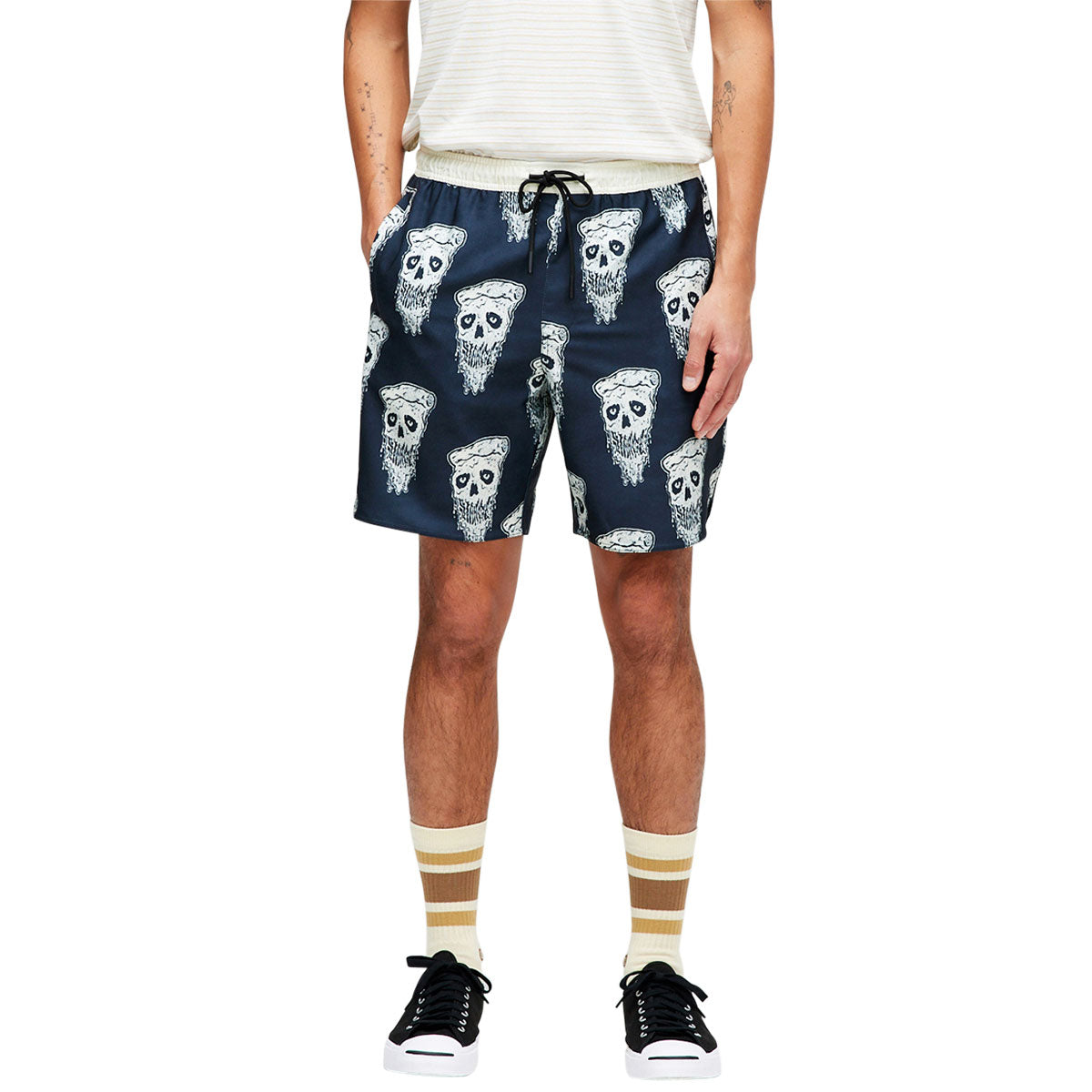 Stance Complex Shorts - Black/White image 4