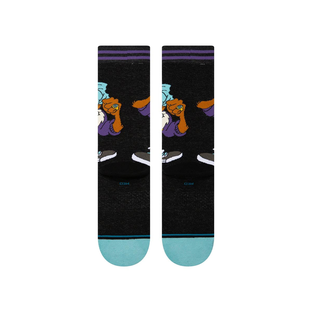 Stance Taz Crew Socks - Black image 3