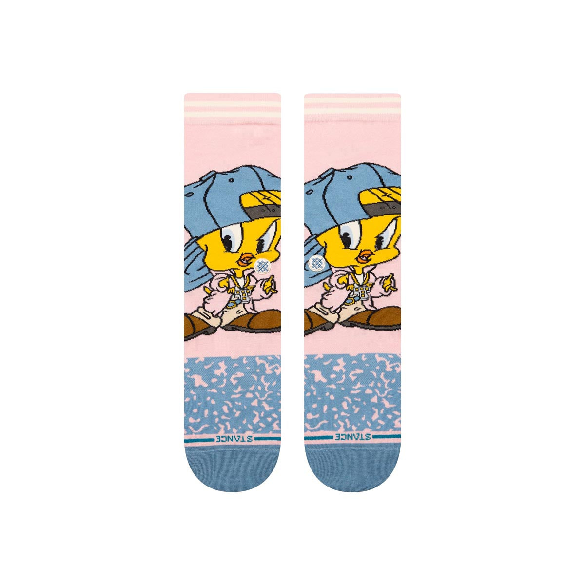 Stance Tweety Crew Socks - Pink image 2