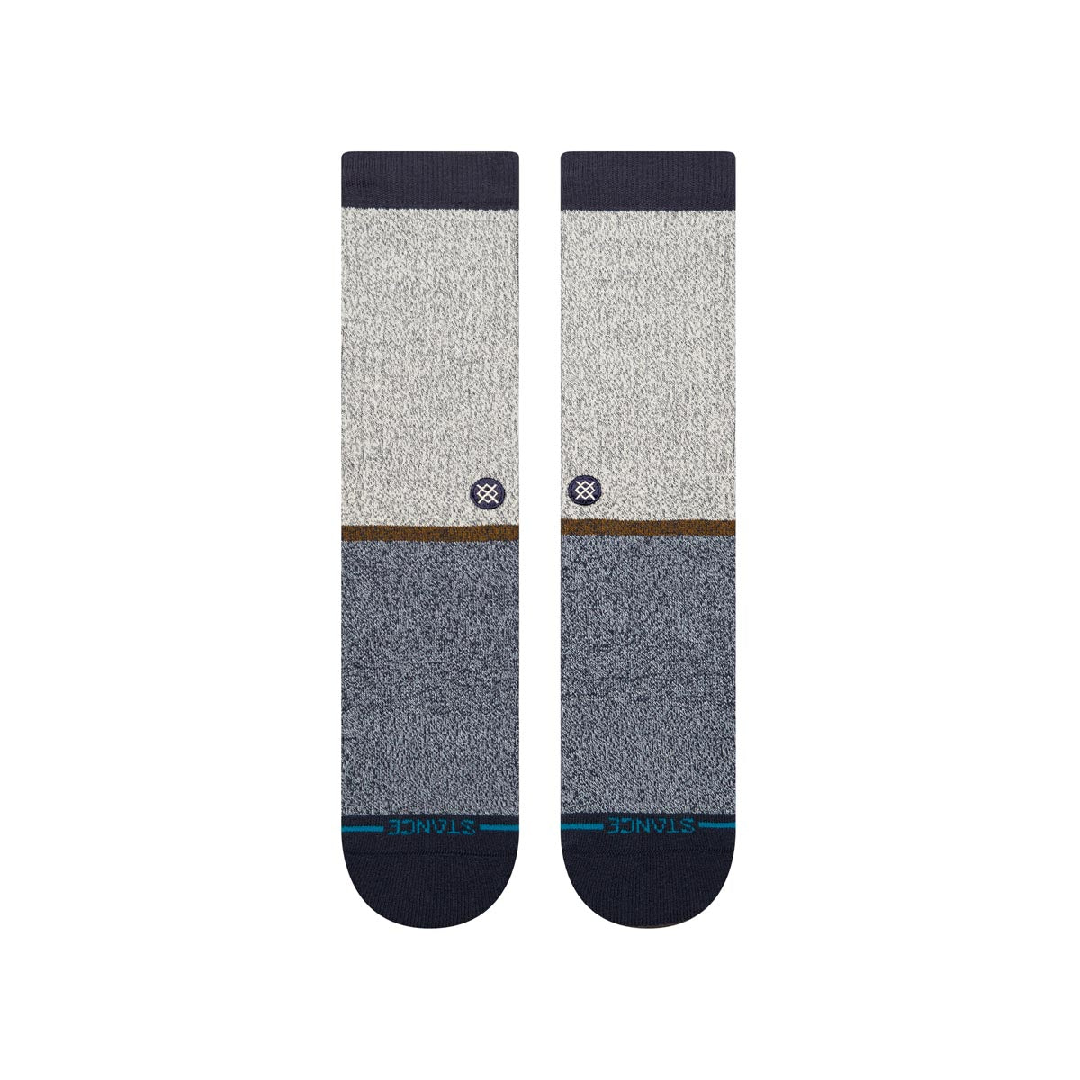 Stance Uptown Crew Socks - Navy image 2