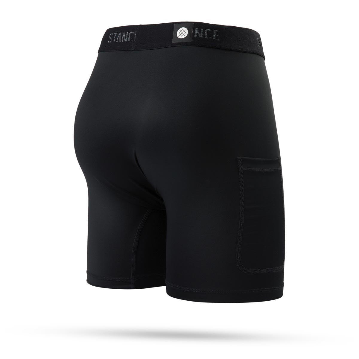 Stance Compression Nylon Boxer Brief - Black image 2