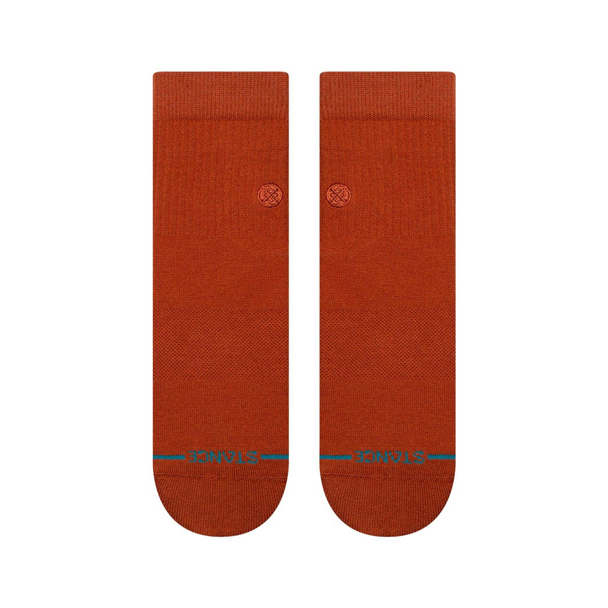 Stance Icon Quarter Socks - Burnt Orange image 2