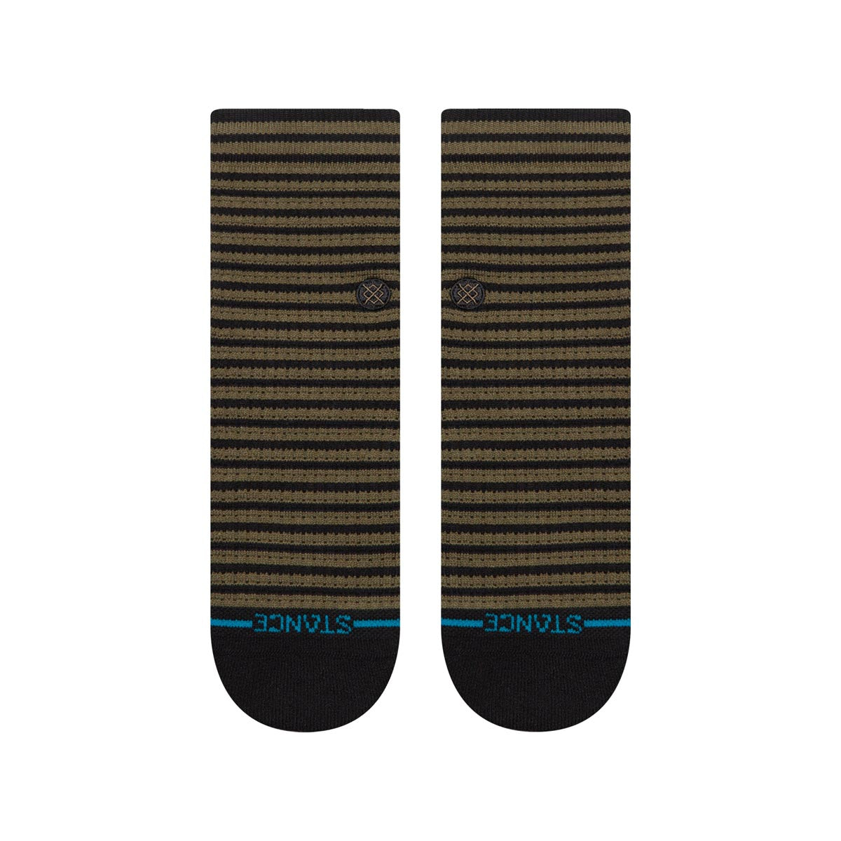 Stance Gregor Quarter Socks - Army Green image 2