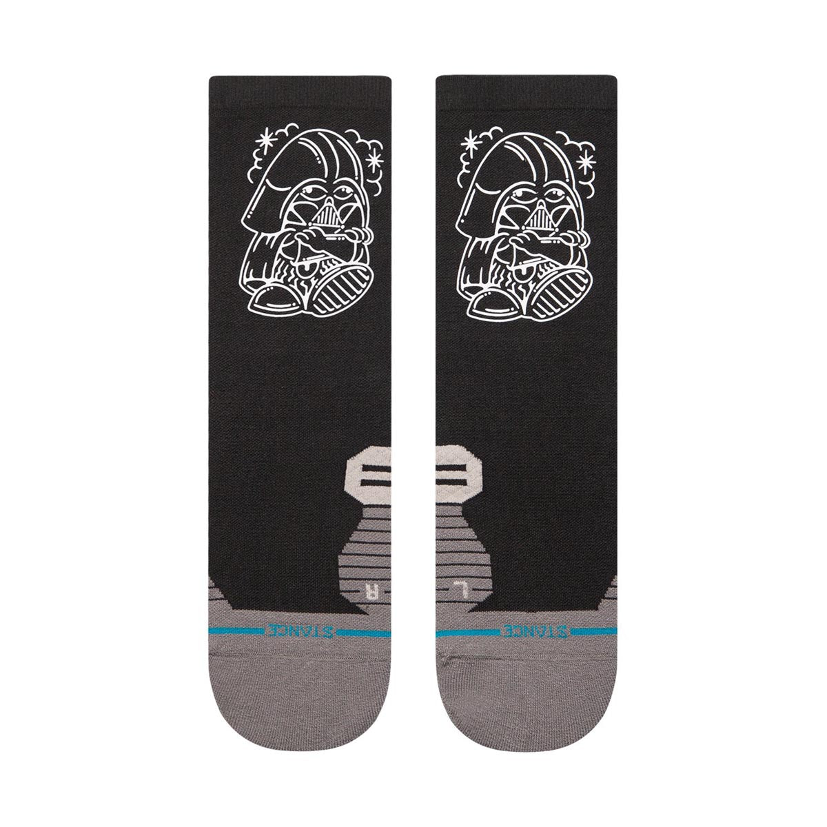 Stance DJ Darth Light Crew Socks - Black image 2