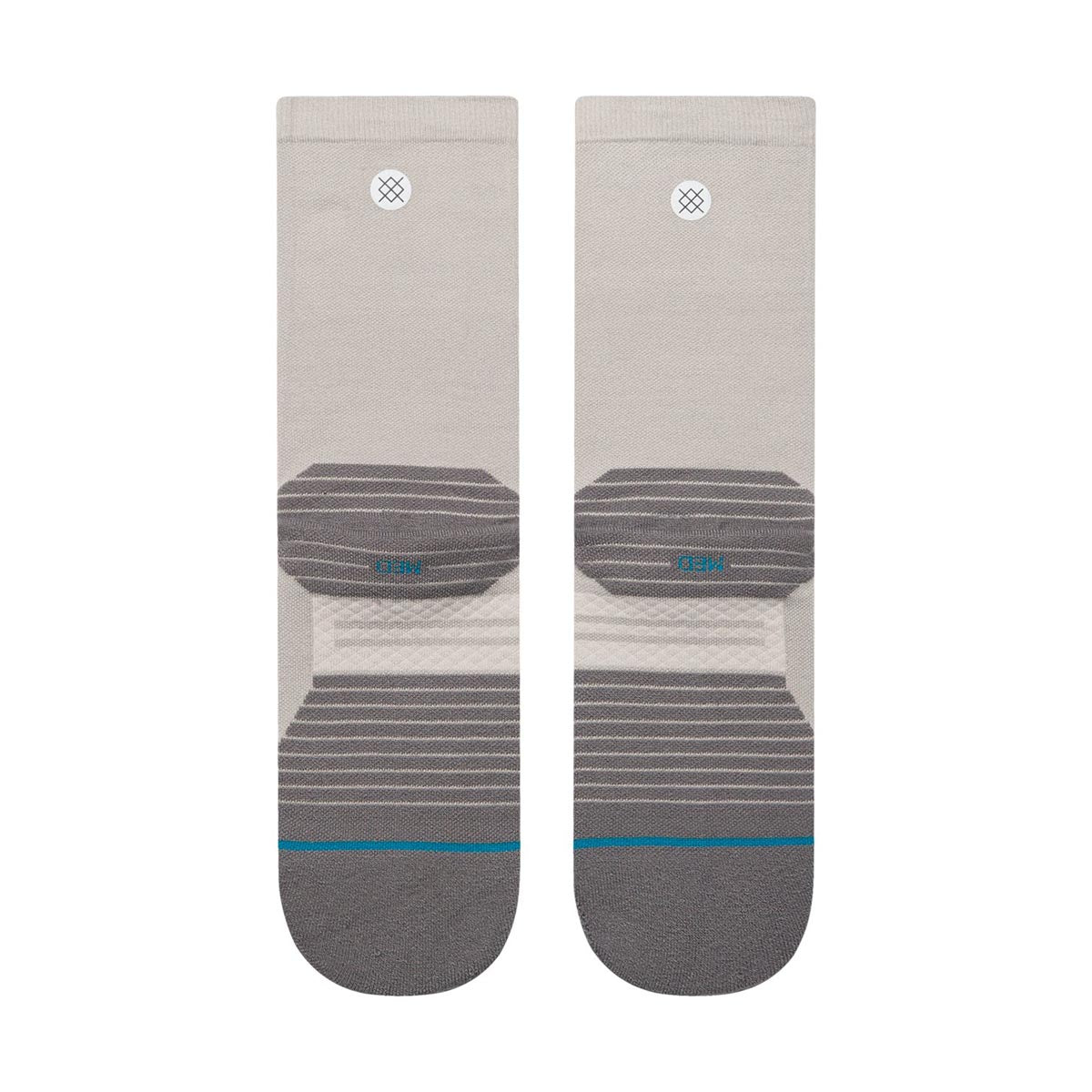 Stance DJ Trooper Light Crew Socks - Grey image 3