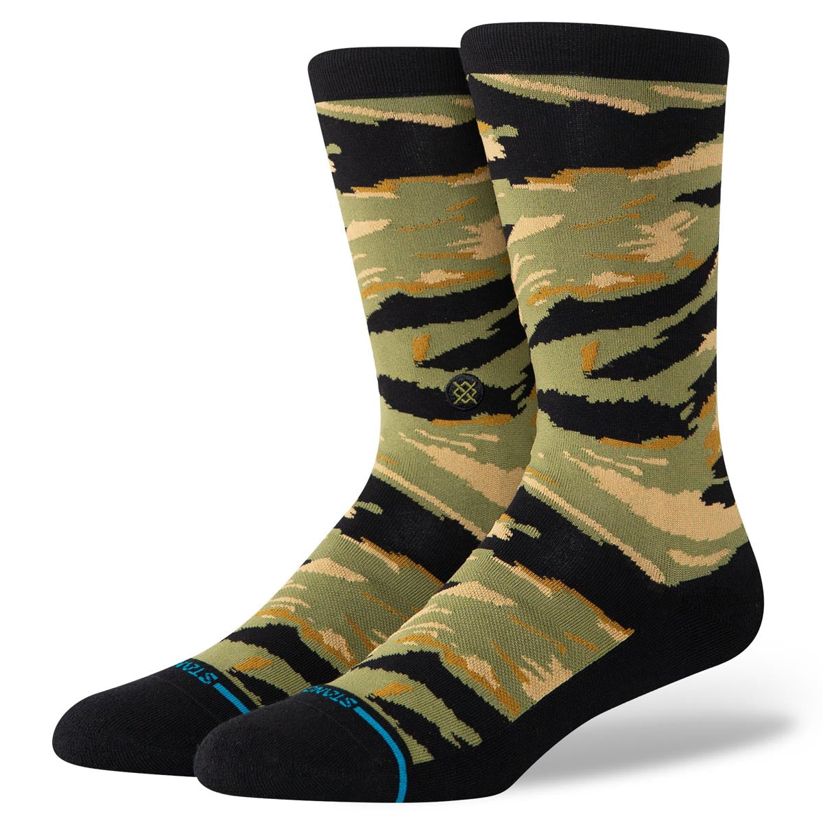 Stance Fade Away Crew Socks - Camo image 1