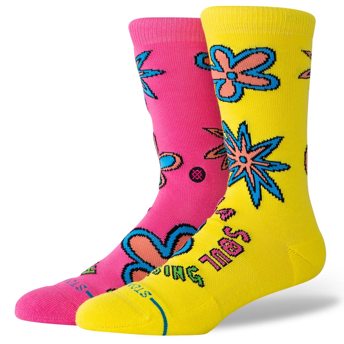 Stance 3 Feet High Crew Socks - Multi image 1