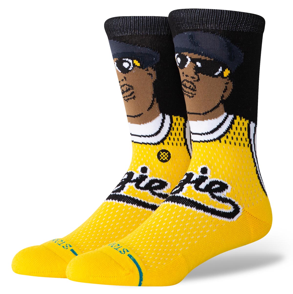 Stance Juicy Crew Socks - Yellow image 1