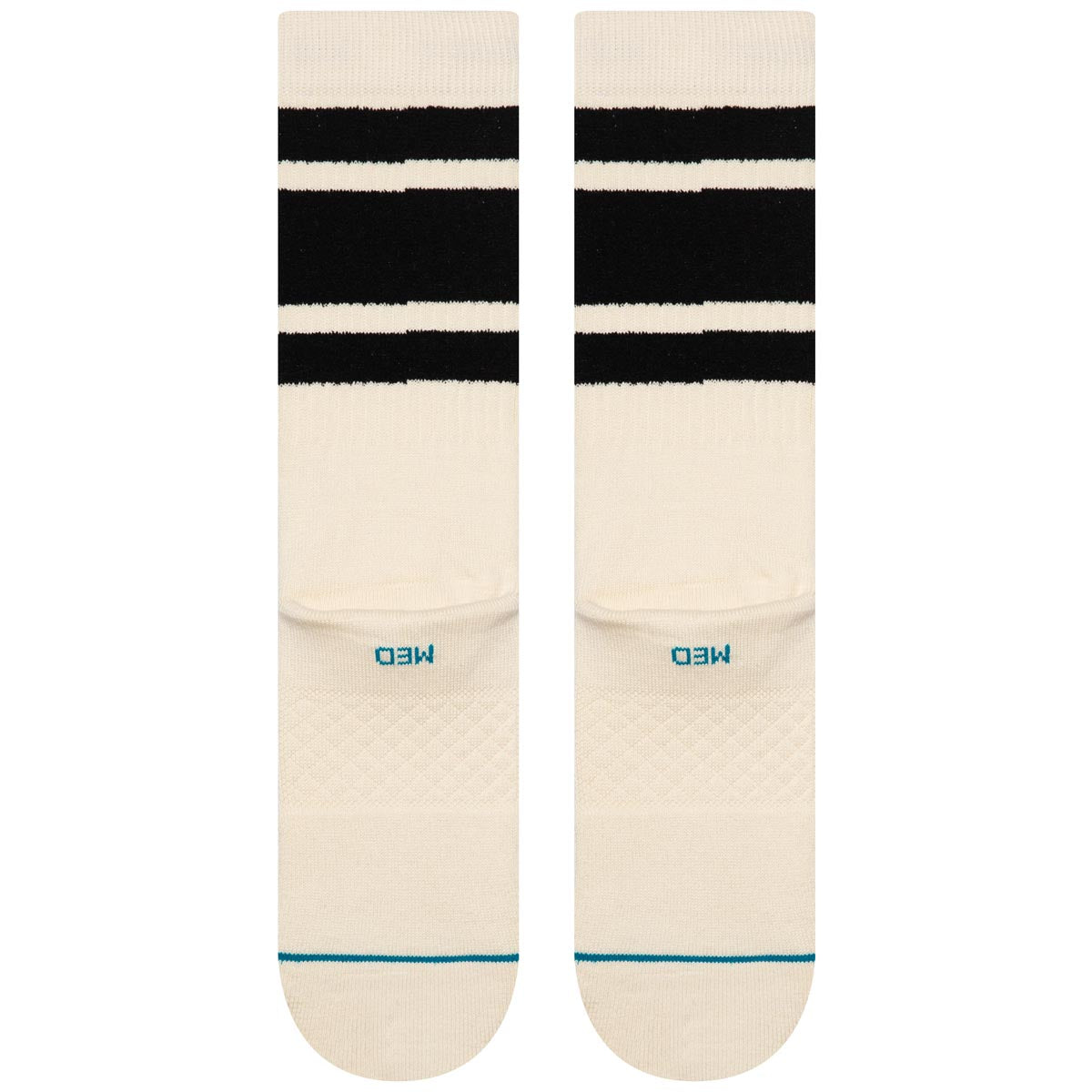 Stance Boyd Cozy Crew Socks - Black/White image 3