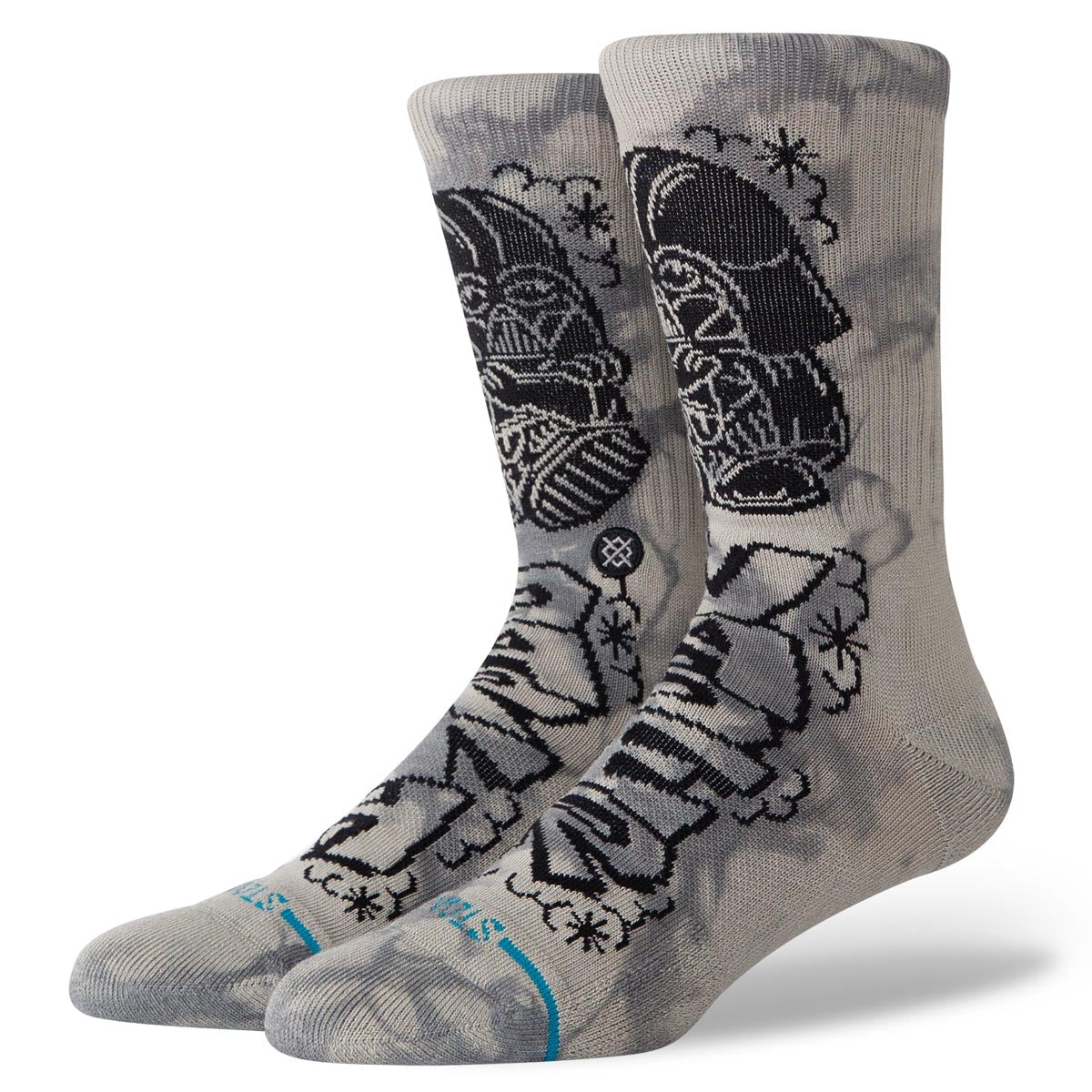 Stance DJ Darth Crew Socks - Black image 1