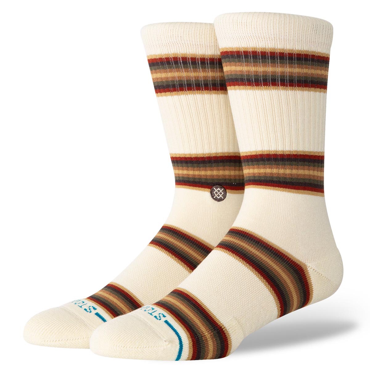 Stance Hill Top Crew Socks - Canvas image 1