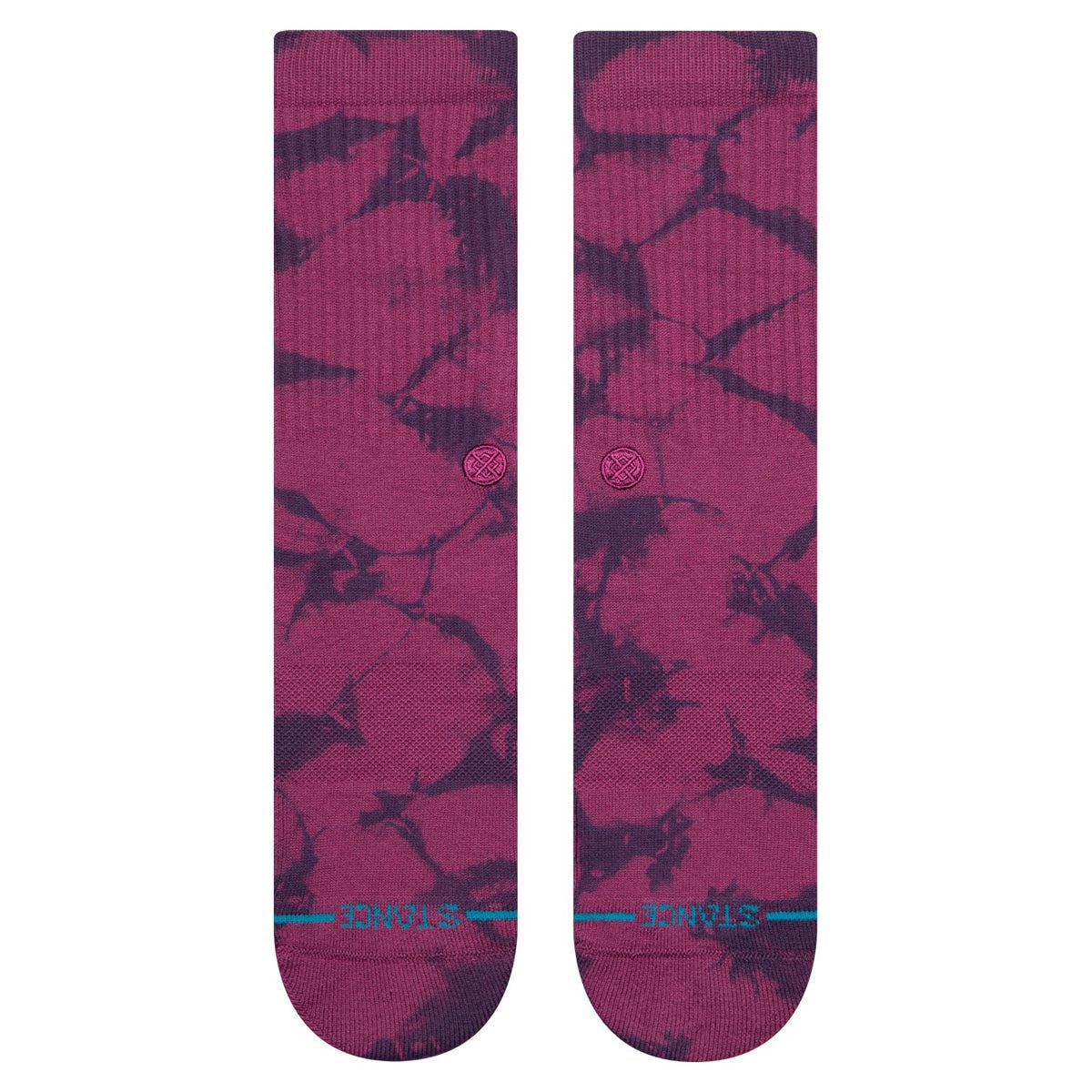 Stance Icon Dye Crew Socks - Navy image 2