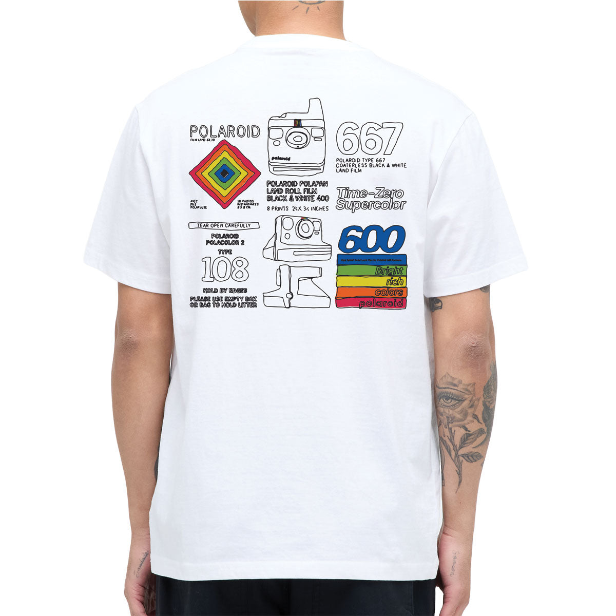 Stance Polaroid Cartridge T-Shirt - White image 4
