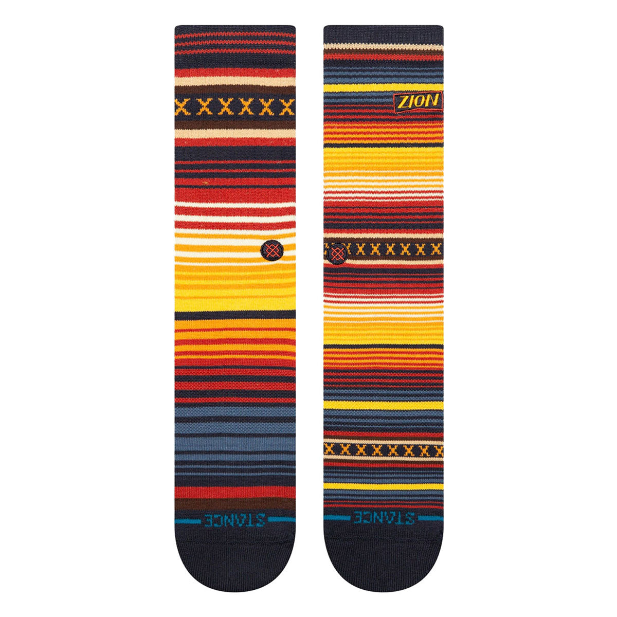 Stance Curren Parks Crew Socks - Navy image 2