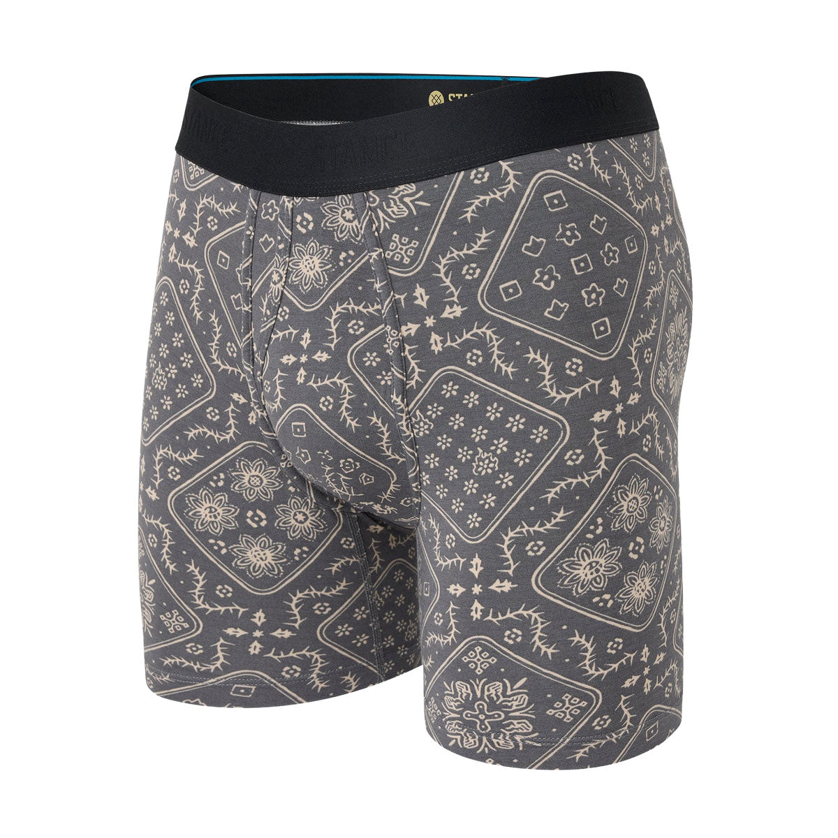 Stance It Is Paisley Wholester Boxer Brief - String Grey image 1