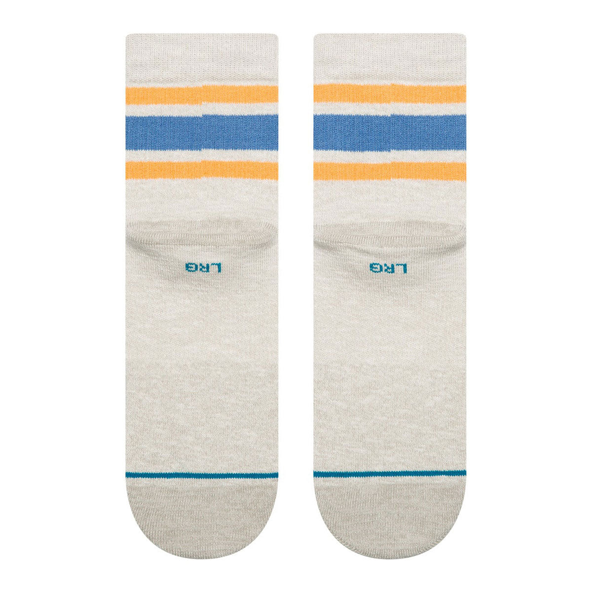 Stance Slub Boyd Quarter Socks - Heather Grey image 3