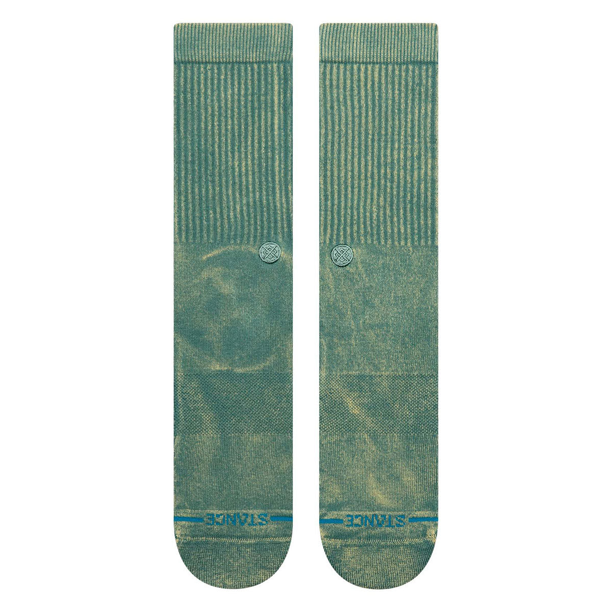 Stance Icon Dyed Crew Socks - Teal image 2