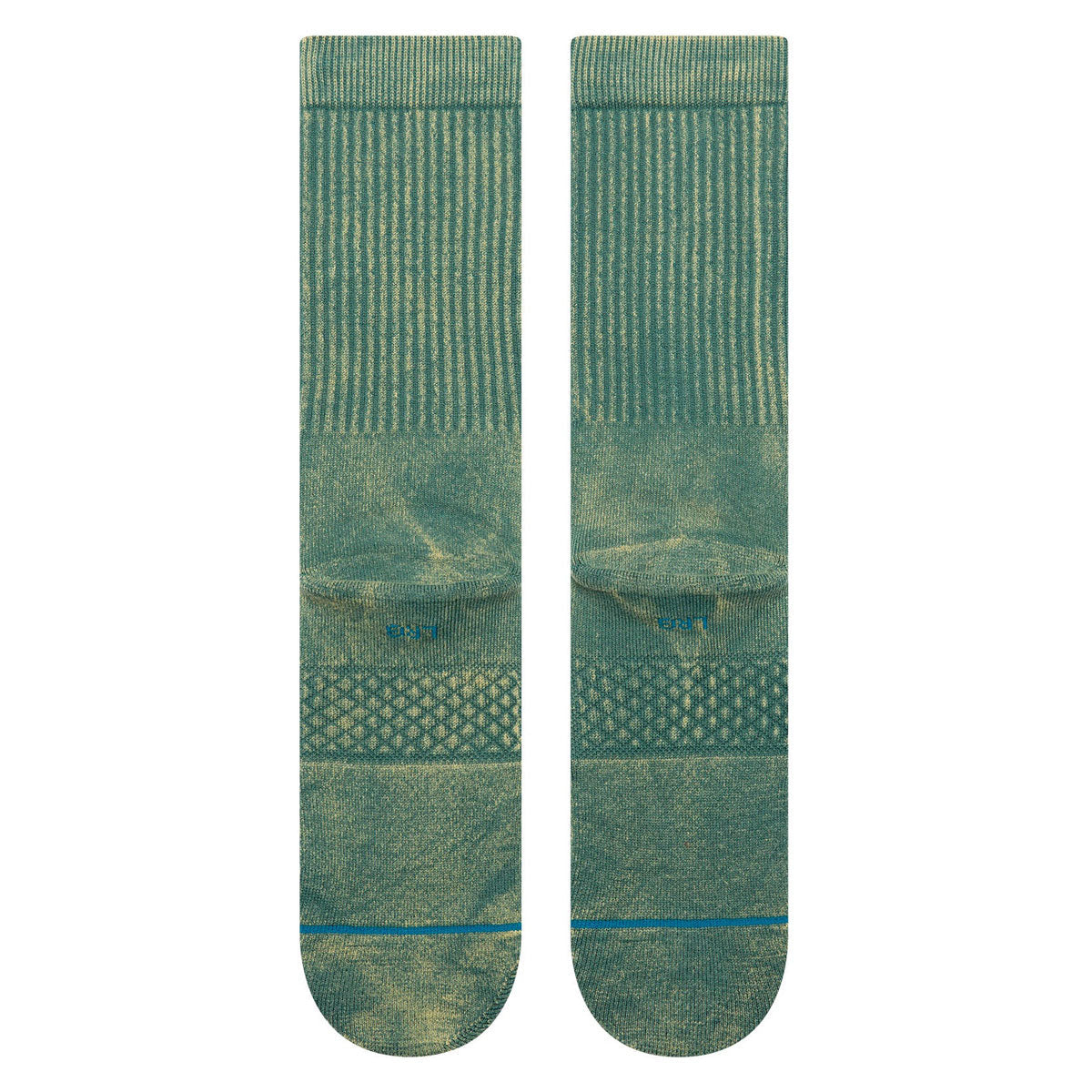 Stance Icon Dyed Crew Socks - Teal image 3