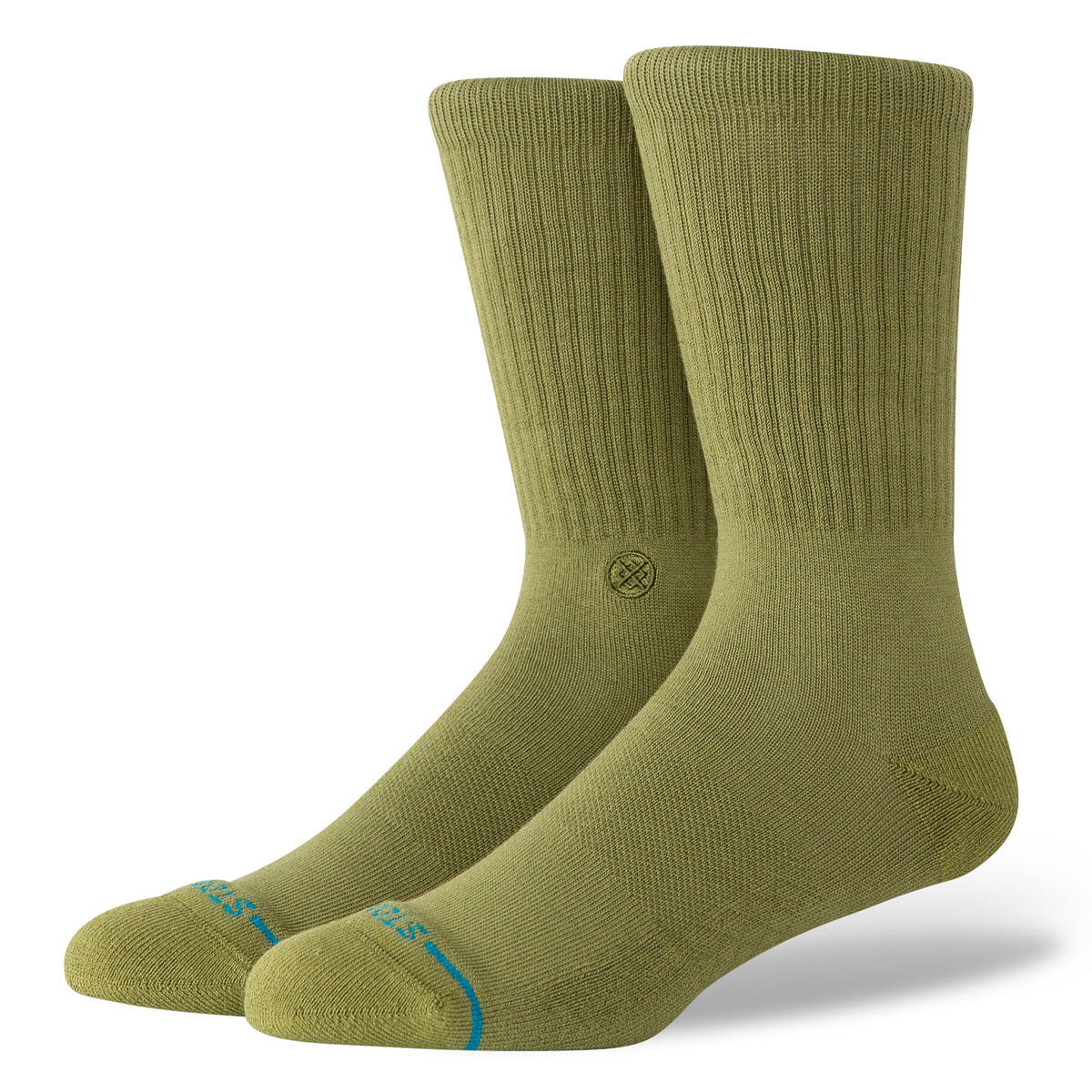 Stance Icon Socks - Olive image 1