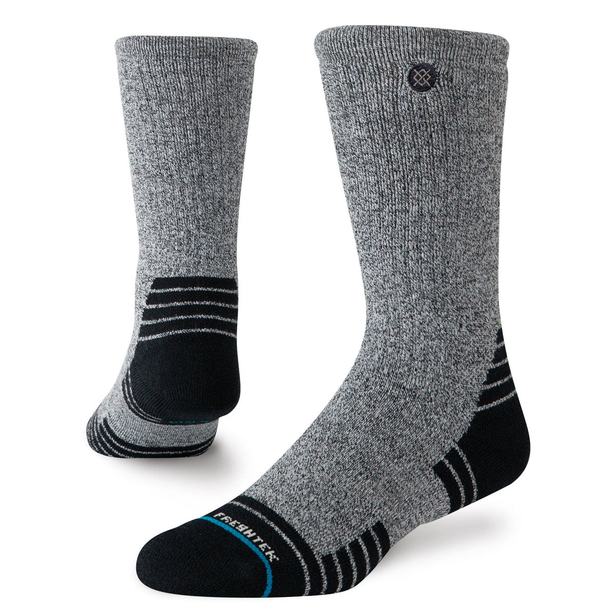 Stance Blend In Hike Crew Socks - Black image 1