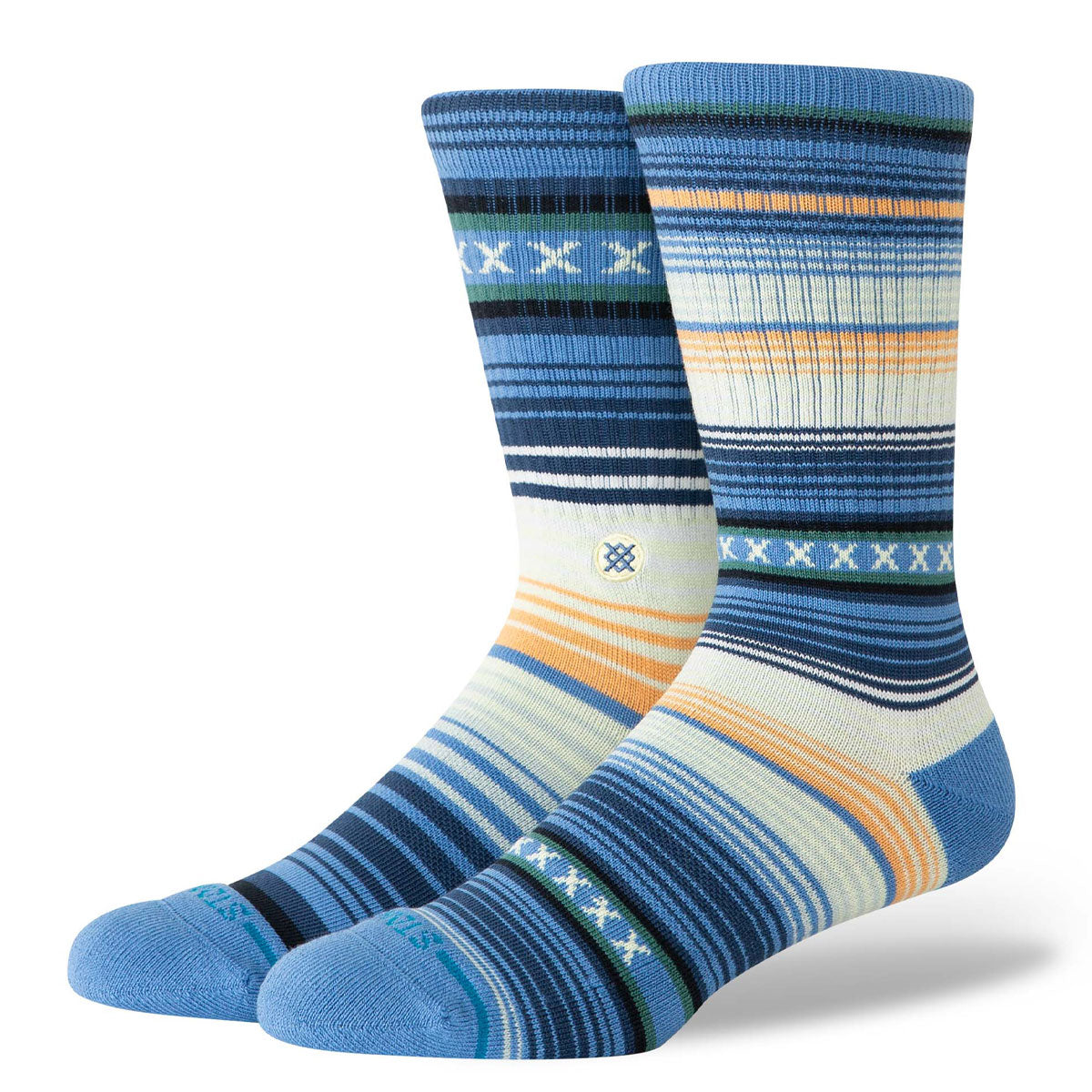Stance Curren St Crew Socks - Capri Blue image 1