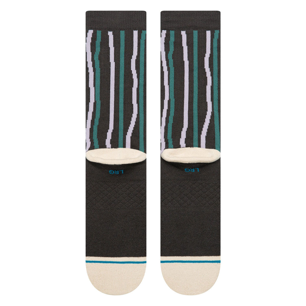 Stance Kelp Crew Socks - Charcoal image 3