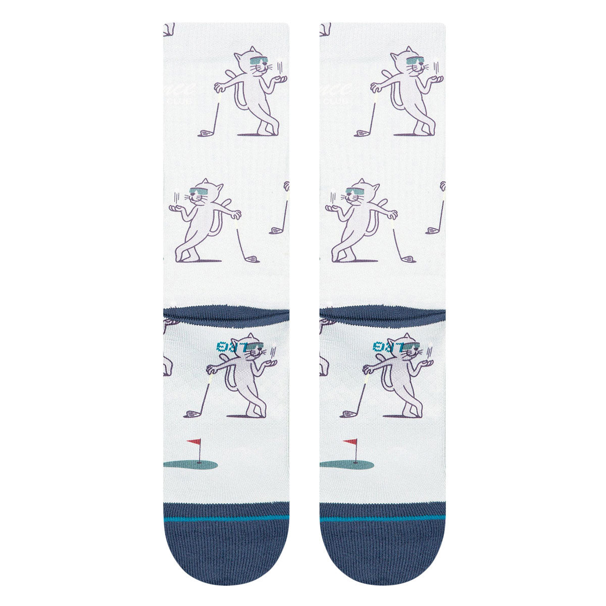 Stance Players Club Crew Socks - Green image 3