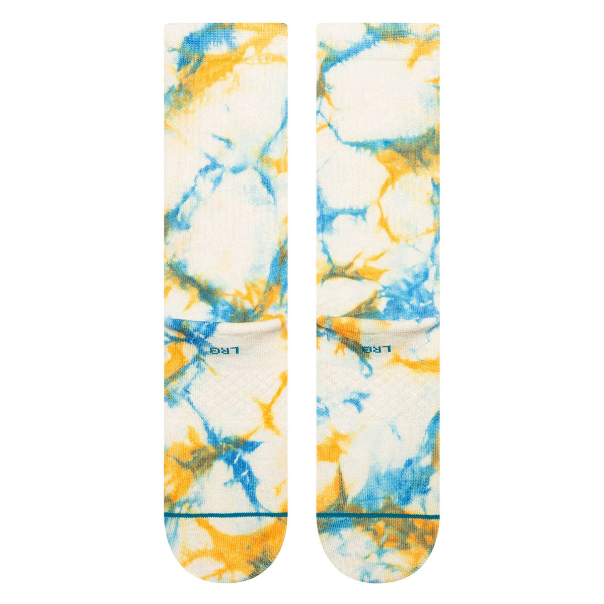Stance Spotty Dye Crew Socks - Mango image 3