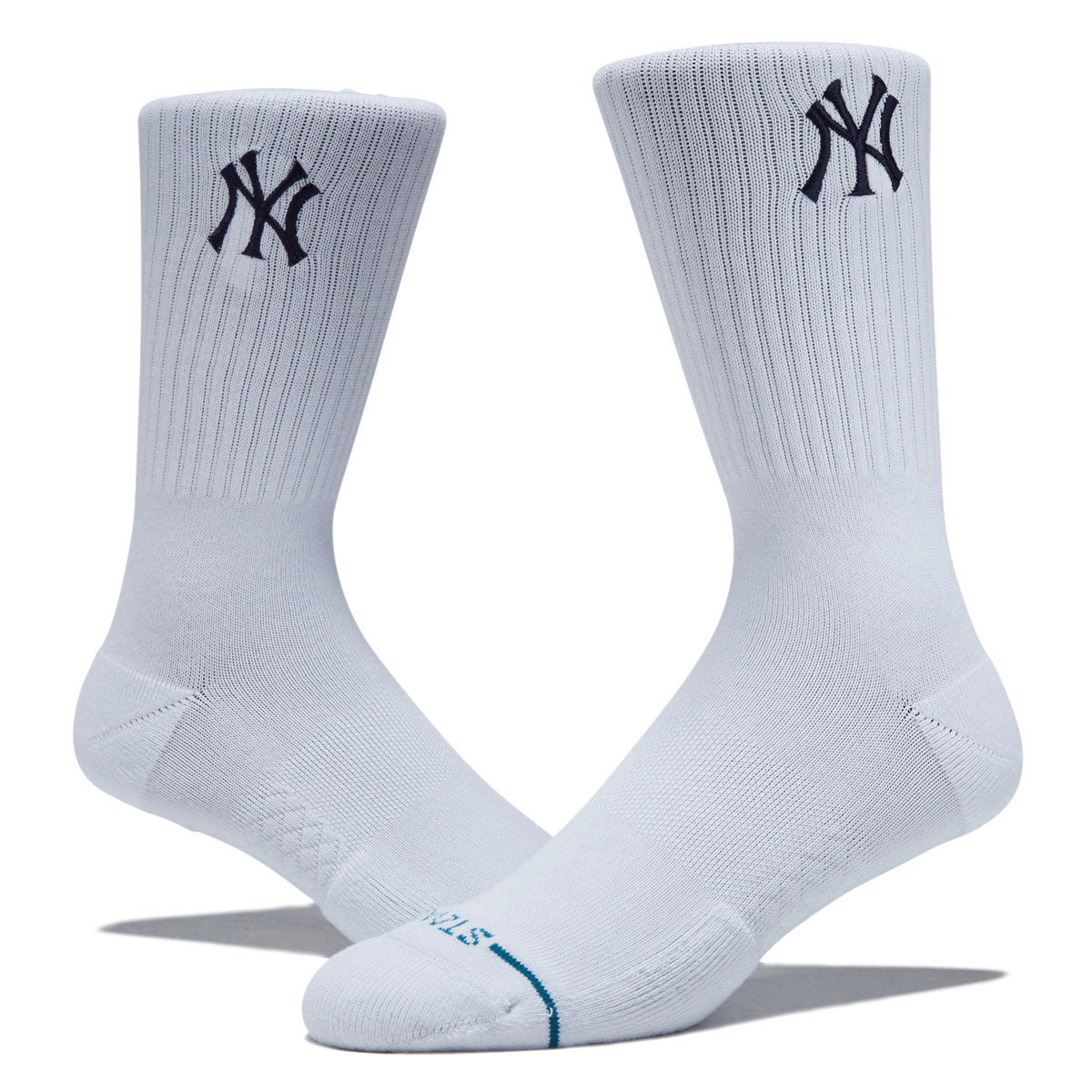 Stance New York Yankees Crest Socks - White image 2