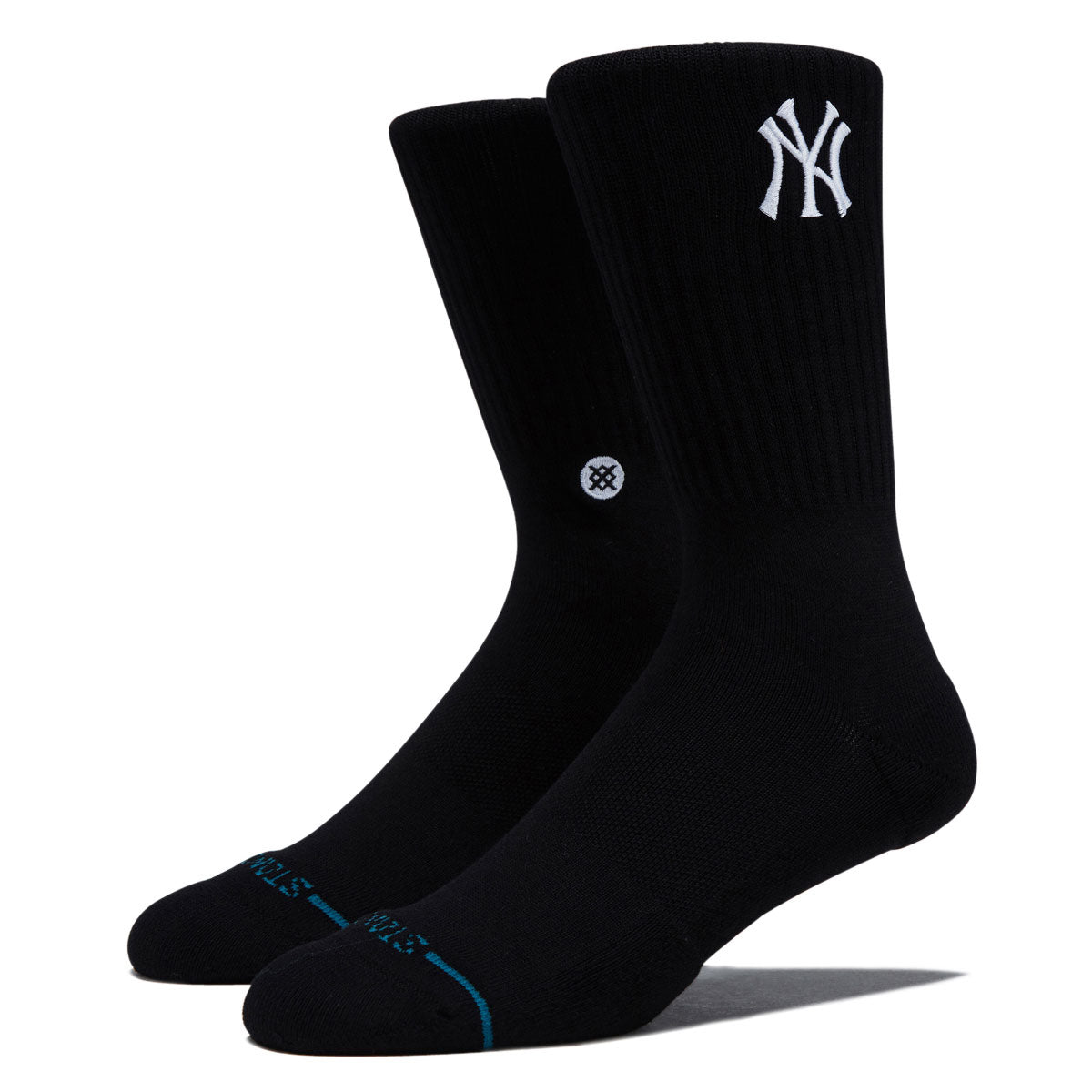 Stance New York Yankees Crest Socks - Black image 1