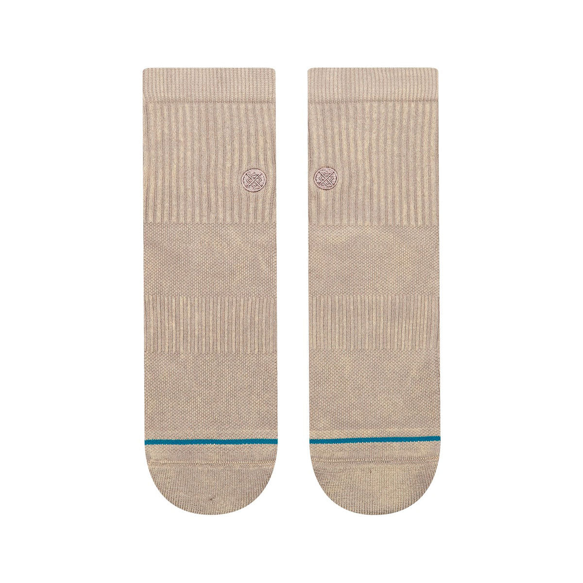 Stance Signature Wash Quarter Socks - String Grey image 2