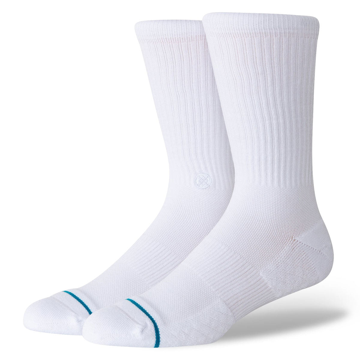 Stance Signature Crew Socks - White image 1