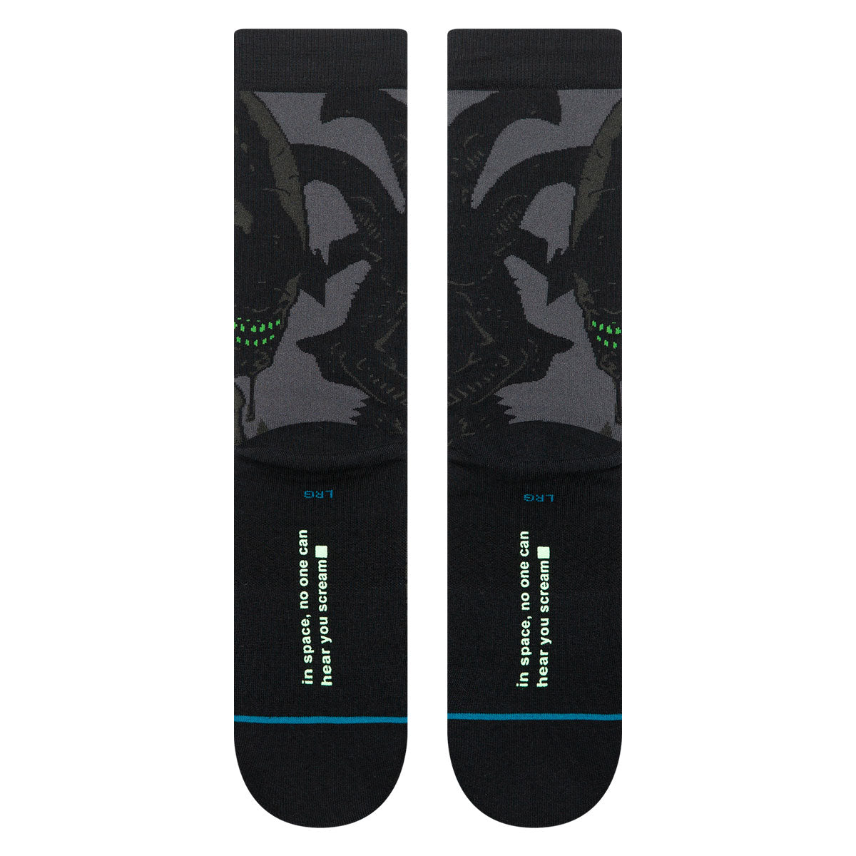 Stance Alien Crew Socks - Black image 3