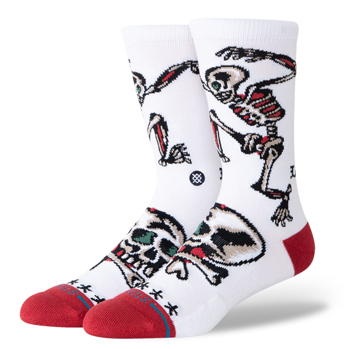 Stance Skeleton Crew Socks - White image 1