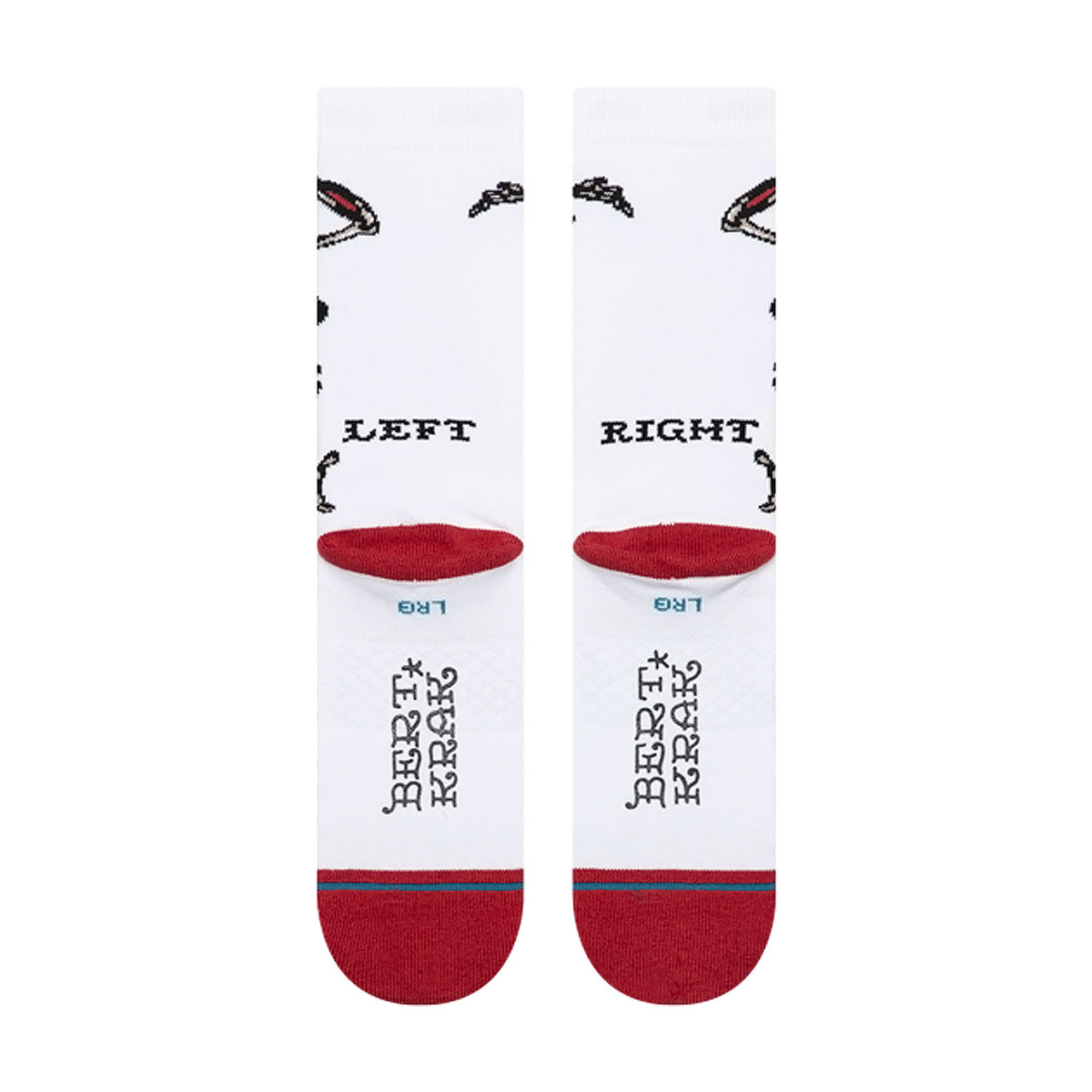 Stance Skeleton Crew Socks - White image 3