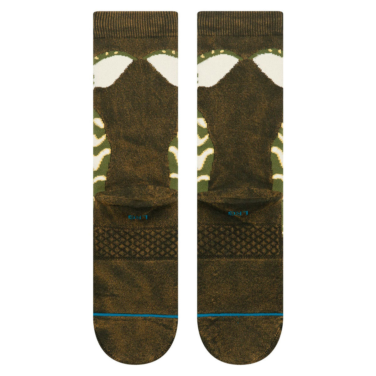Stance Stripe Gremlins Crew Socks - Dark Green image 3