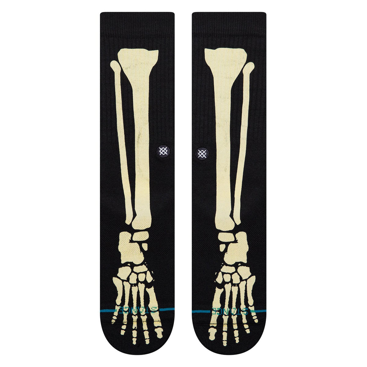 Stance Bones 3 Socks - Black image 2